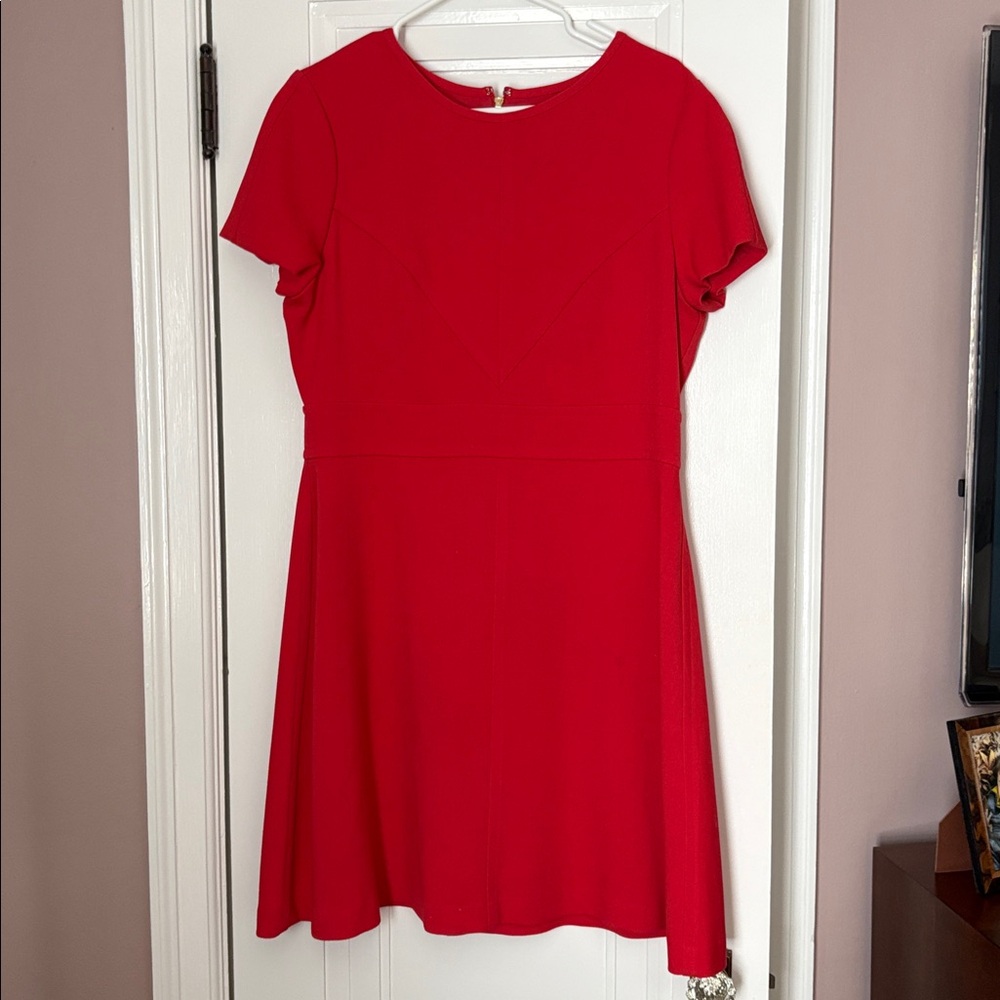 Eliza J Bold Red Dress
